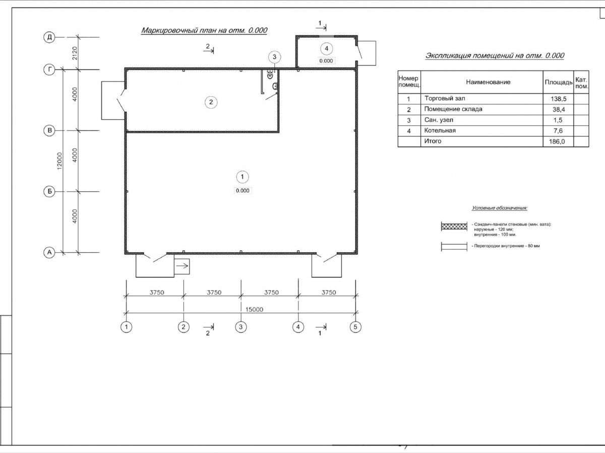3D визуализация Магазин из сэндвич-панелей - фото 16